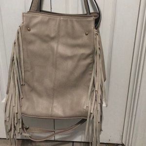 Fringe tote